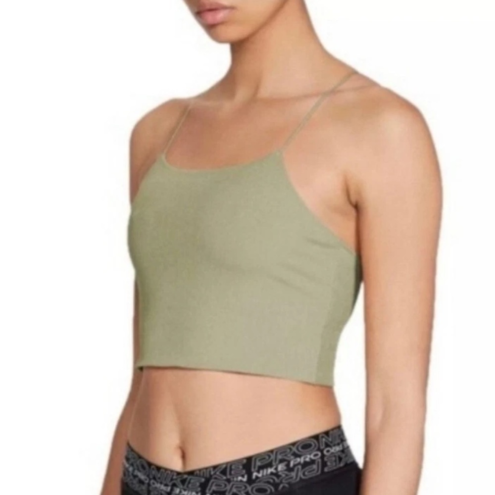 Nike Luxe Yoga Strappy Tank Sage Green